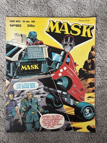 1980s mask vintage comics - 1980s,