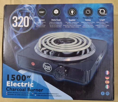Premium shisha charcoal - charcoal, burner