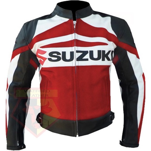 Mens suzuki gsxr leather - mens,