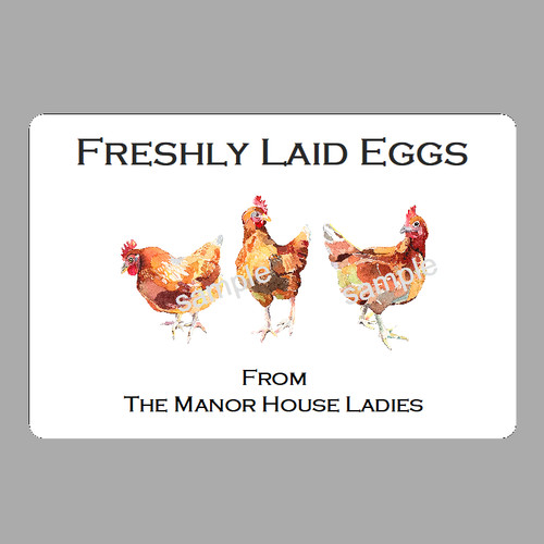 Large personalised chicken - large,