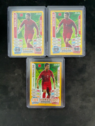 Match attax ronaldo cards - attax,