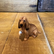 Royal Doulton Rare Vintage Small Ceramic Seated Cocker Spaniel K9 no. 755