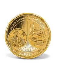 1933 Saint-Gaudens Double Eagle Pure Gold Commemorative Coin