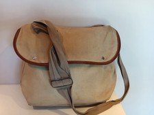 Vintage Brady Canvas And Leather Shoulder Bag, Hunting/Fishing Casual Everyday.