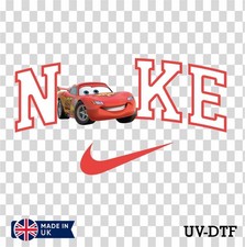 Lightning McQueen Nike UV DTF