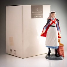 Royal Doulton Nurse HN4287 Modelled by Adrian Hughes Classics + Box 2000