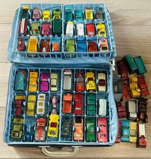 Matchbox Toy Car Collector's Carry Case Vintage Cars and Vehicles Vintage