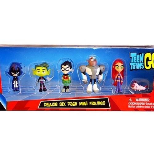 Teen titans deluxe six pack - titans,