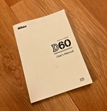 Nikon D60 User Manual -