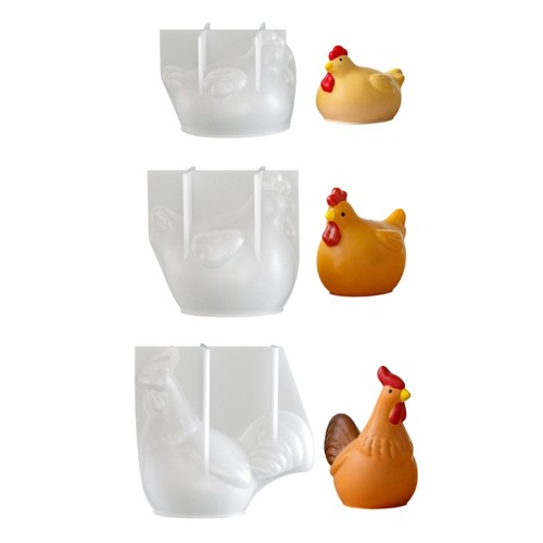 Silicone chicken hand making - chicken, hand-making