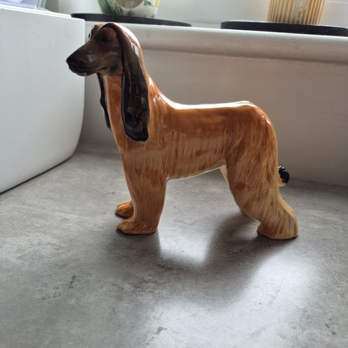 Original beswick dog - dog, afghan