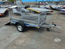 Cage Trailer 6x4 With The Tail Ramp 750kg Unbraked Trailer Mesh Car Trailer