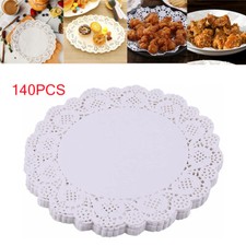 140x 4.5"-12" Round Paper Lace