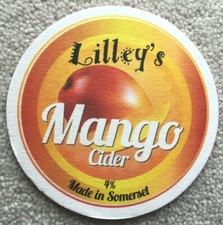 Lilley's Mango Cider Beer Mat