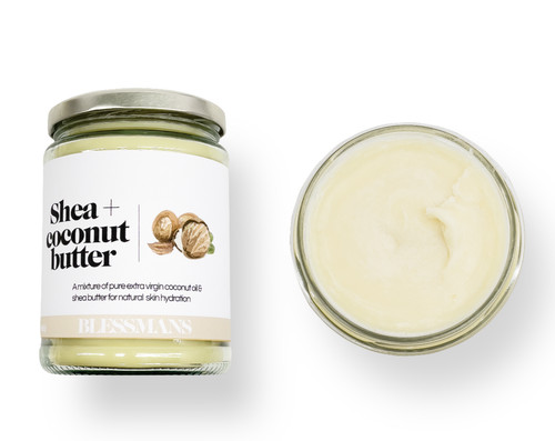 Organic coconut shea butter - &,