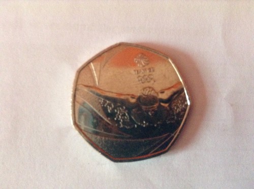 Used 50p coin olympic - used,