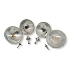 Triumph STAG - 5 3/4" ** HALOGEN HEADLAMP KIT ** H4 + H1 - New Domed, inc bulbs