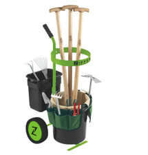Zipper Garden Caddy Trolley UVGW1 Lightweight Cart for Gardening Care or Waste