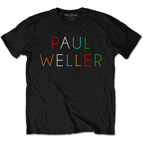 Paul weller multicoloured logo - paul,