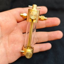 M7B 1/4x40 TPI Displacement Oiler for Model Steam Engine with Glass Tube