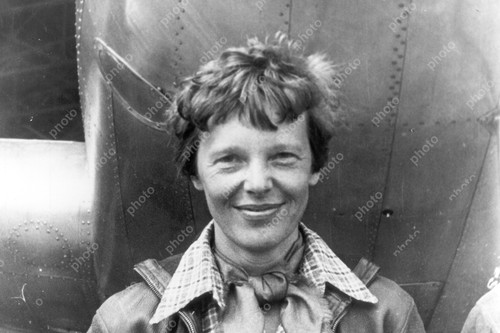 Amelia earhart standing under - amelia,