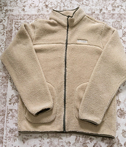 Columbia mens beige full zip - mens,