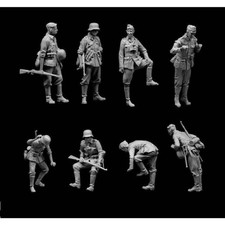 1/35 8pcs Resin Model Kit