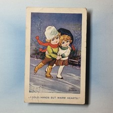 Comic Postcard 1950 Ice