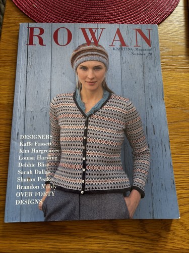 Vintage rowan knitting and - vintage,