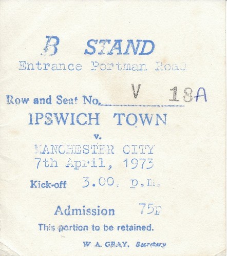 Ticket ipswich town v - ticket:,