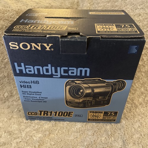 Sony handyman ccd tr1100e hi8 - ccd-tr1100e,