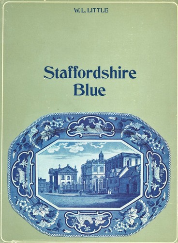 Staffordshire blue white - staffordshire,