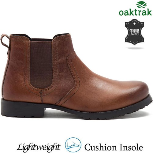 Mens leather boots walking - leather,
