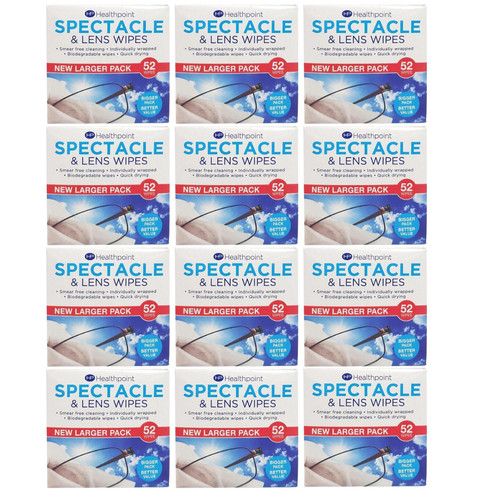 Spectacle lens cleaning - lens,