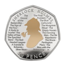 Sherlock Holmes 50p Champagne