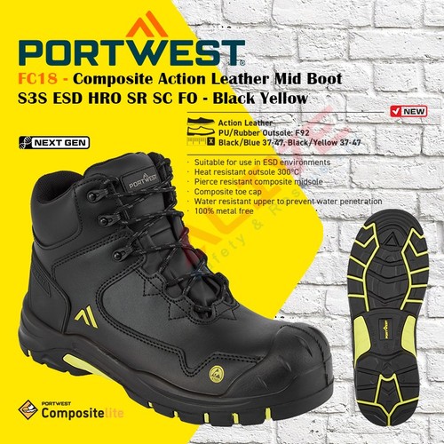 Portwest fc18 composite - portwest, action