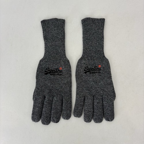 Superdry grey gloves - gloves, mens