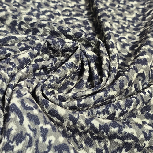 Leopard print bubble - bubble, crepe