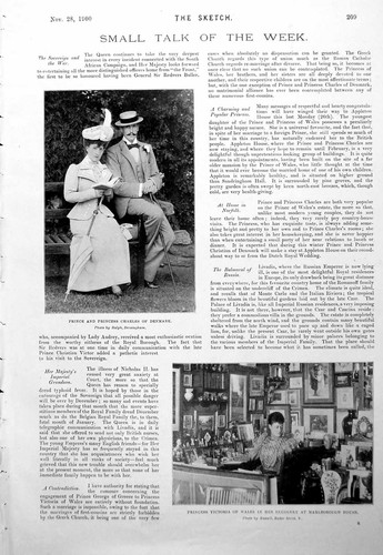 Antique print prince princess - prince,