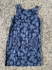 Next 14 dark Blue Floral Print