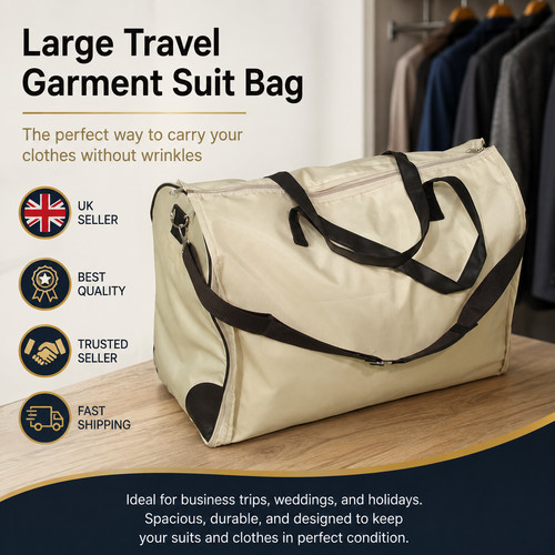 Large travel garment suit - large,