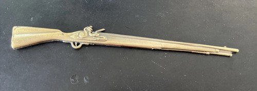 Vintage cast metal - brass, rifle