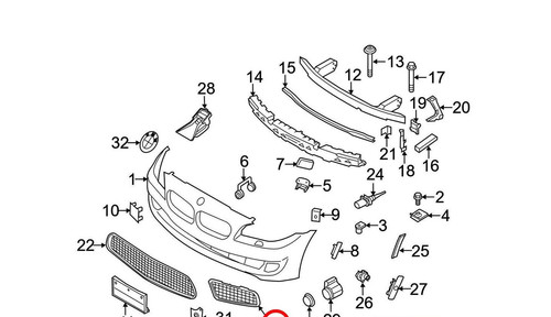 Bmw genuine series f10 - 5,