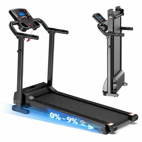 Foldable treadmill incline - treadmill, 9%