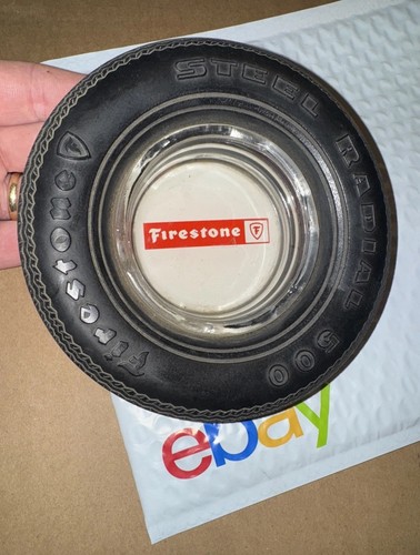 Firestone tire ashtray vintage - firestone,