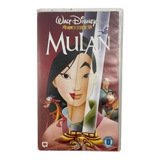 Disney Mulan VHS Video