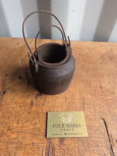 Cast iron smelting glue pot - iron,