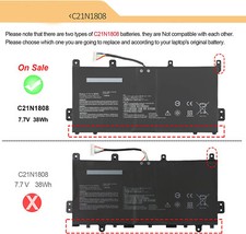 C21N1808 Battery for Asus
