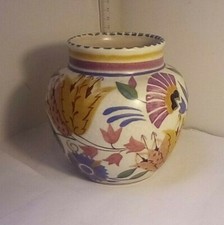 Poole Pottery Floral Vase  10