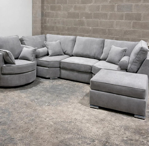 New bishop shape sofa - u,
